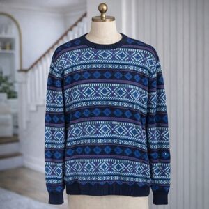 Levi’s Vintage Knit Knitted Round Neck Pullover Sweater Sz XL